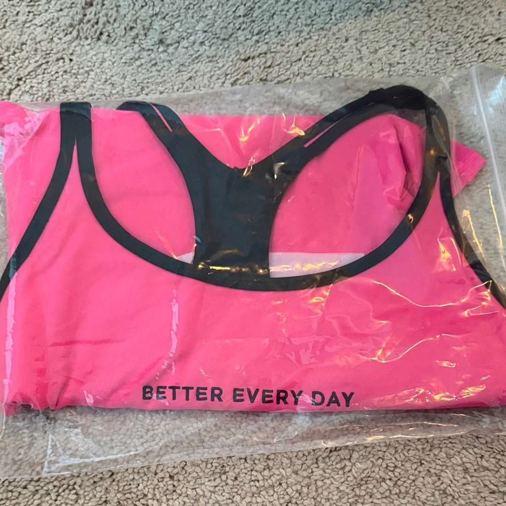 Pink Sports Bra - Picture 1 of 3